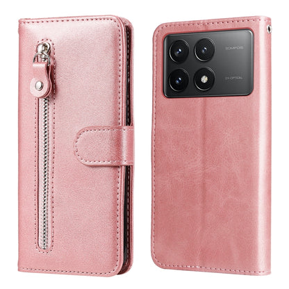 Fashion Calf Texture Zipper Leather Phone Case, For Xiaomi Redmi 13C 4G, For Xiaomi Redmi Note13 Pro+ 5G Global, For Xiaomi Redmi Note13 Pro 5G Global, For Xiaomi Redmi K70 / K70 Pro