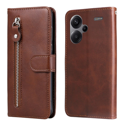 Fashion Calf Texture Zipper Leather Phone Case, Series 1