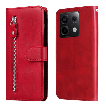 Fashion Calf Texture Zipper Leather Phone Case, For Xiaomi Redmi 13C 4G, For Xiaomi Redmi Note13 Pro+ 5G Global, For Xiaomi Redmi Note13 Pro 5G Global, For Xiaomi Redmi K70 / K70 Pro