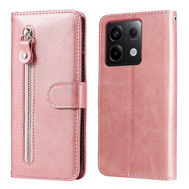 Fashion Calf Texture Zipper Leather Phone Case, For Xiaomi Redmi 13C 4G, For Xiaomi Redmi Note13 Pro+ 5G Global, For Xiaomi Redmi Note13 Pro 5G Global, For Xiaomi Redmi K70 / K70 Pro