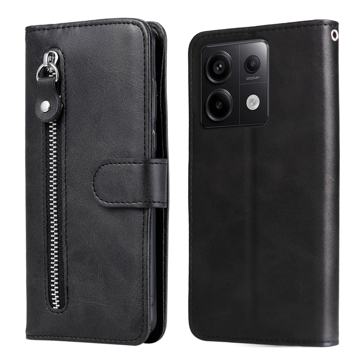 Fashion Calf Texture Zipper Leather Phone Case, For Xiaomi Redmi 13C 4G, For Xiaomi Redmi Note13 Pro+ 5G Global, For Xiaomi Redmi Note13 Pro 5G Global, For Xiaomi Redmi K70 / K70 Pro