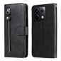 Fashion Calf Texture Zipper Leather Phone Case, For Xiaomi Redmi 13C 4G, For Xiaomi Redmi Note13 Pro+ 5G Global, For Xiaomi Redmi Note13 Pro 5G Global, For Xiaomi Redmi K70 / K70 Pro