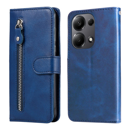 Fashion Calf Texture Zipper Leather Phone Case, For Xiaomi Redmi A3, For Xiaomi Redmi Note13 Pro 4G Global/Poco M6 Pro 4G, For Xiaomi Redmi Note13 4G, For Xiaomi Redmi K70E