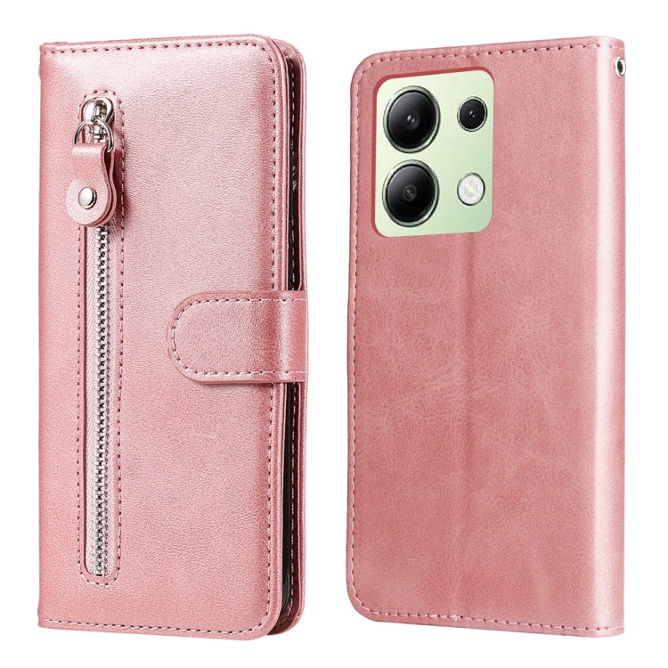 Fashion Calf Texture Zipper Leather Phone Case, For Xiaomi Redmi A3, For Xiaomi Redmi Note13 Pro 4G Global/Poco M6 Pro 4G, For Xiaomi Redmi Note13 4G, For Xiaomi Redmi K70E