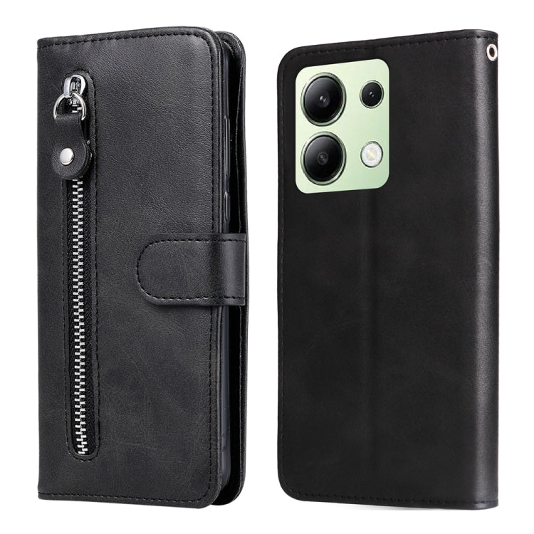 Fashion Calf Texture Zipper Leather Phone Case, For Xiaomi Redmi A3, For Xiaomi Redmi Note13 Pro 4G Global/Poco M6 Pro 4G, For Xiaomi Redmi Note13 4G, For Xiaomi Redmi K70E