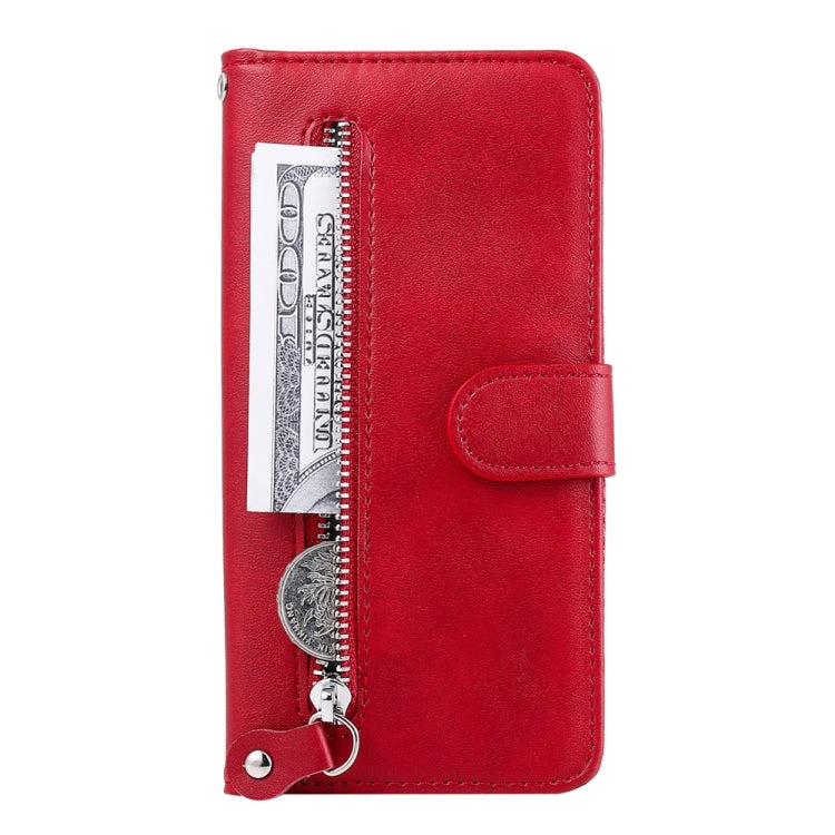 Fashion Calf Texture Zipper Leather Phone Case, Series 3