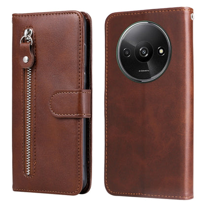 Fashion Calf Texture Zipper Leather Phone Case, Series 3