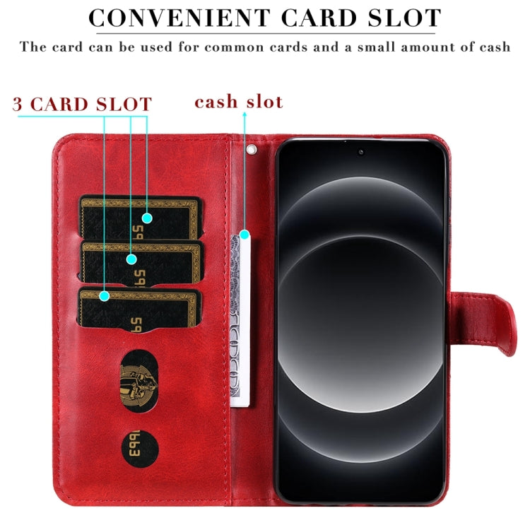 Fashion Calf Texture Zipper Leather Phone Case, For Xiaomi 14 Ultra, For Xiaomi 14 Pro, For Xiaomi 14, For Xiaomi Redmi Note13 5G Global