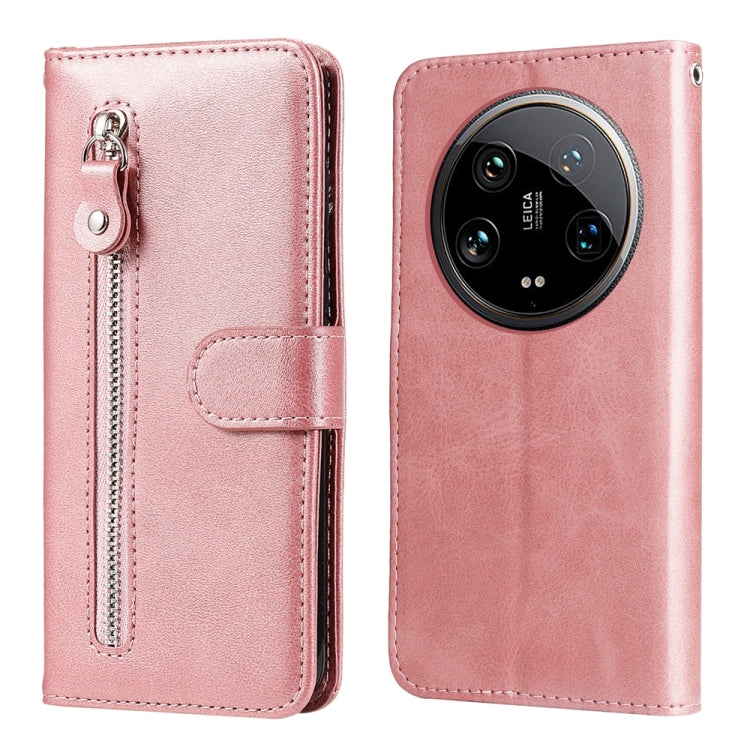 Fashion Calf Texture Zipper Leather Phone Case, For Xiaomi 14 Ultra, For Xiaomi 14 Pro, For Xiaomi 14, For Xiaomi Redmi Note13 5G Global