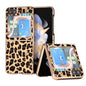 Nano Plating Leopard Print Phone Case, For Samsung Galaxy Z Flip6 / Flip7 FE, For Samsung Galaxy Z Fold5, For Samsung Galaxy Z Flip5