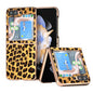 Nano Plating Leopard Print Phone Case, For Samsung Galaxy Z Flip6 / Flip7 FE, For Samsung Galaxy Z Fold5, For Samsung Galaxy Z Flip5