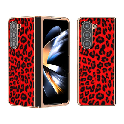 Nano Plating Leopard Print Phone Case