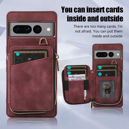Zipper Card Bag Back Cover Phone Case