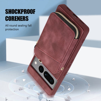 Zipper Card Bag Back Cover Phone Case