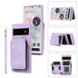 Zipper Card Bag Back Cover Phone Case