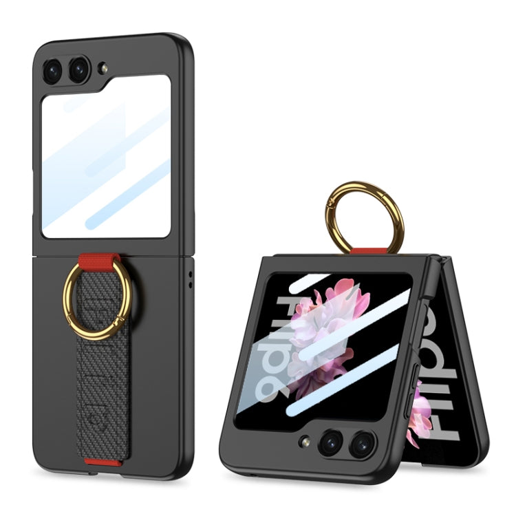 GKK Integrated Ultrathin Shockproof Phone Case with Ring Wrist Strap