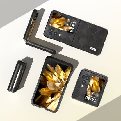 ABEEL Weave Plaid PU Phone Case, For OPPO Find N3 Flip, For OPPO Find N3, For OPPO Reno 10 / 10 Pro Global