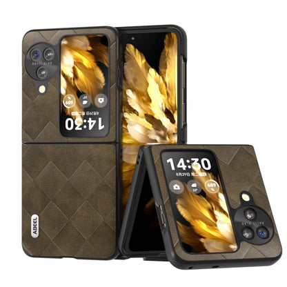 ABEEL Weave Plaid PU Phone Case, For OPPO Find N3, For OPPO Reno 10 / 10 Pro Global, For OPPO Find N3 Flip