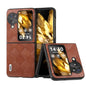 ABEEL Weave Plaid PU Phone Case, For OPPO Find N3 Flip, For OPPO Find N3, For OPPO Reno 10 / 10 Pro Global