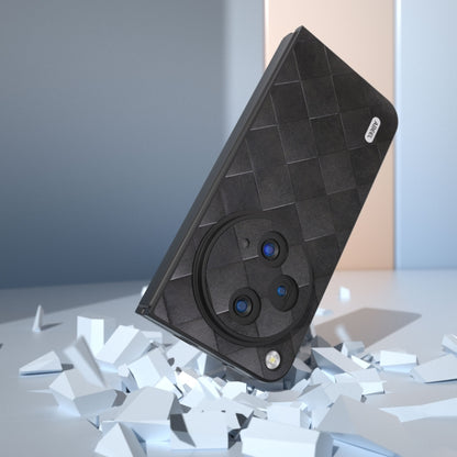 ABEEL Weave Plaid PU Phone Case, For OPPO Find N3, For OPPO Reno 10 / 10 Pro Global, For OPPO Find N3 Flip