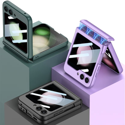 GKK Integrated Magnetic Full Coverage Folding Phone Case, For Samsung Galaxy Z Flip5