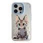 Animal Pattern Oil Painting Series PC + TPU Phone Case, For iPhone 12 Pro
