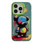 Animal Pattern Oil Painting Series PC + TPU Phone Case, For iPhone 13 Pro