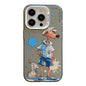 Animal Pattern Oil Painting Series PC + TPU Phone Case, For iPhone 14 Pro