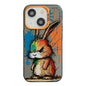Animal Pattern Oil Painting Series PC + TPU Phone Case, For iPhone 15