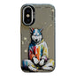 Animal Pattern Oil Painting Series PC + TPU Phone Case, For iPhone X / XS