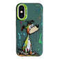 Animal Pattern Oil Painting Series PC + TPU Phone Case, For iPhone XS Max