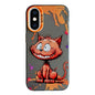 Animal Pattern Oil Painting Series PC + TPU Phone Case, For iPhone XS Max