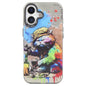 Animal Pattern Oil Painting Series PC + TPU Phone Case, For iPhone 16
