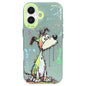 Animal Pattern Oil Painting Series PC + TPU Phone Case, For iPhone 17