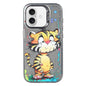 Animal Pattern Oil Painting Series PC + TPU Phone Case, For iPhone Air