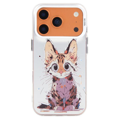 Animal Pattern Oil Painting Series PC + TPU Phone Case, For iPhone 17 Pro