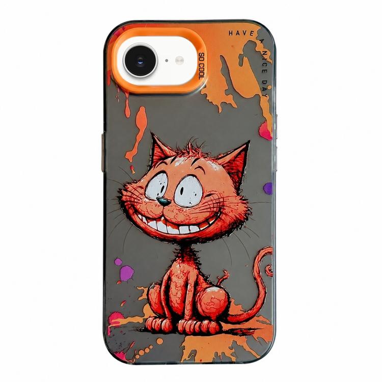 Animal Pattern Oil Painting Series PC + TPU Phone Case, For iPhone 17e / 16e