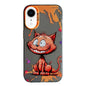 Animal Pattern Oil Painting Series PC + TPU Phone Case, For iPhone XR
