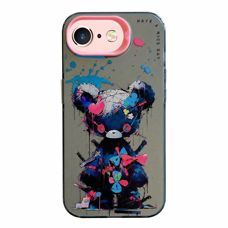 Animal Pattern Oil Painting Series PC + TPU Phone Case, For iPhone 6s Plus / 6 Plus
