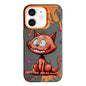 Animal Pattern Oil Painting Series PC + TPU Phone Case, For iPhone 12 mini