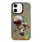 Animal Pattern Oil Painting Series PC + TPU Phone Case, For iPhone 12 mini