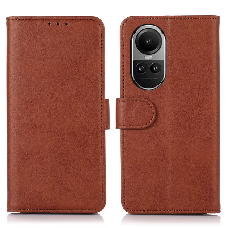 Cow Texture Flip Leather Phone Case, For OPPO Reno10 / Reno10 Pro Global, For Realme C67 4G, For OPPO A58 4G, For OPPO Reno11 5G Global, For OPPO Reno11 5G Pro Global, For OPPO A78 4G