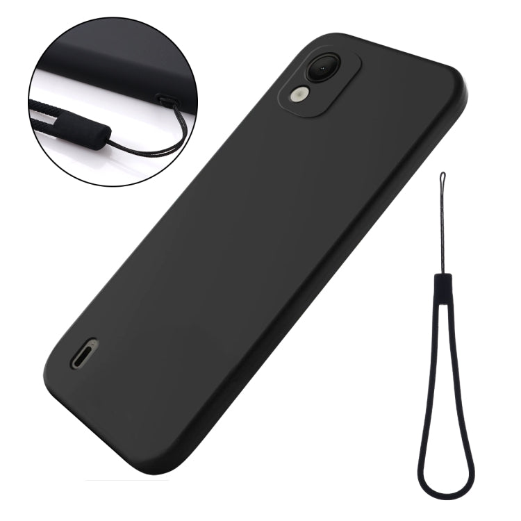 Pure Color Liquid Silicone Shockproof Phone Case, For Nokia C110, For Nokia G11 / G21, For Nokia C21