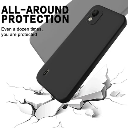 Pure Color Liquid Silicone Shockproof Phone Case, For Nokia C110, For Nokia G11 / G21, For Nokia C21