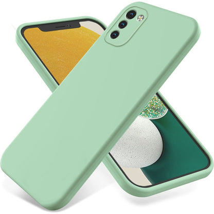 Pure Color Liquid Silicone Shockproof Phone Case