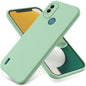 Pure Color Liquid Silicone Shockproof Phone Case