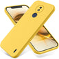 Pure Color Liquid Silicone Shockproof Phone Case