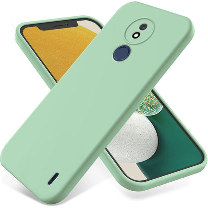 Pure Color Liquid Silicone Shockproof Phone Case