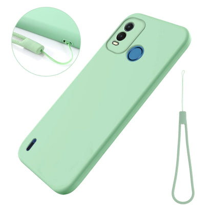 Pure Color Liquid Silicone Shockproof Phone Case