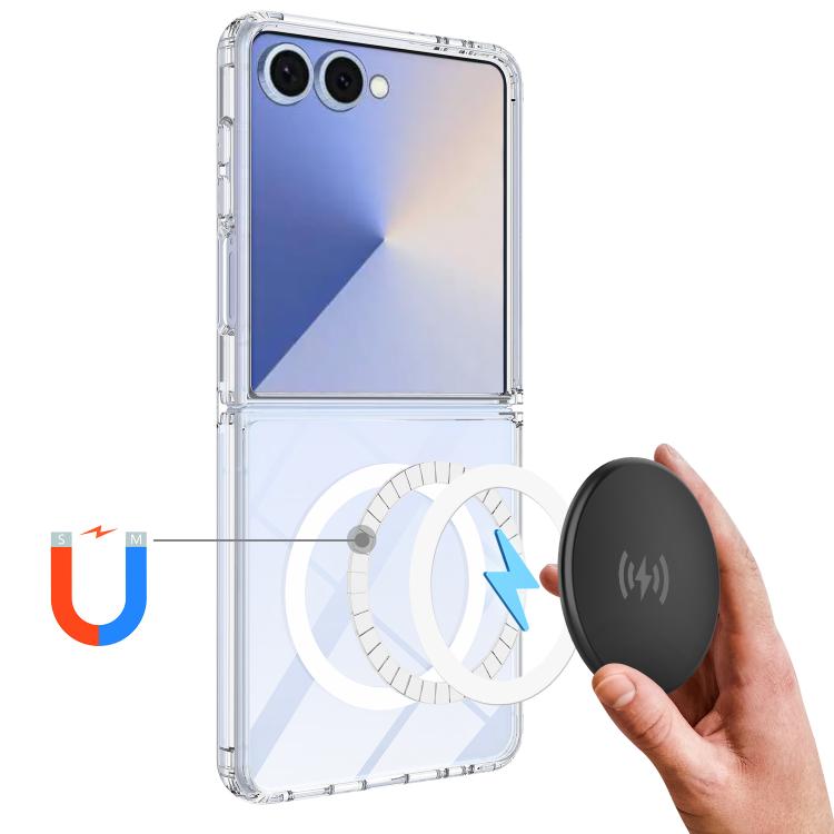 MagSafe Transparent Acrylic Phone Case, For Samsung Galaxy Z Flip7 5G, For Samsung Galaxy Z Fold5, For Samsung Galaxy Z Flip5